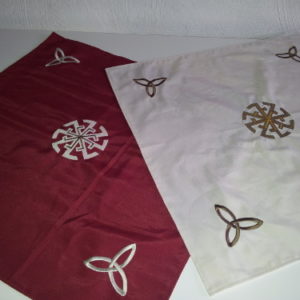 Decke "Räder mit Dreierschilde"