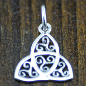 Anhänger "Dreierschild mit Triskelen" (925)