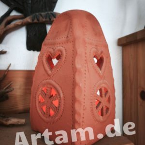 Julleuchter / Sippenleuchter natur